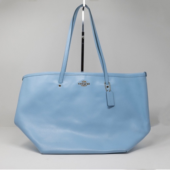 Coach Sky Blue Women's Tote Bag - Picture 1 of 4